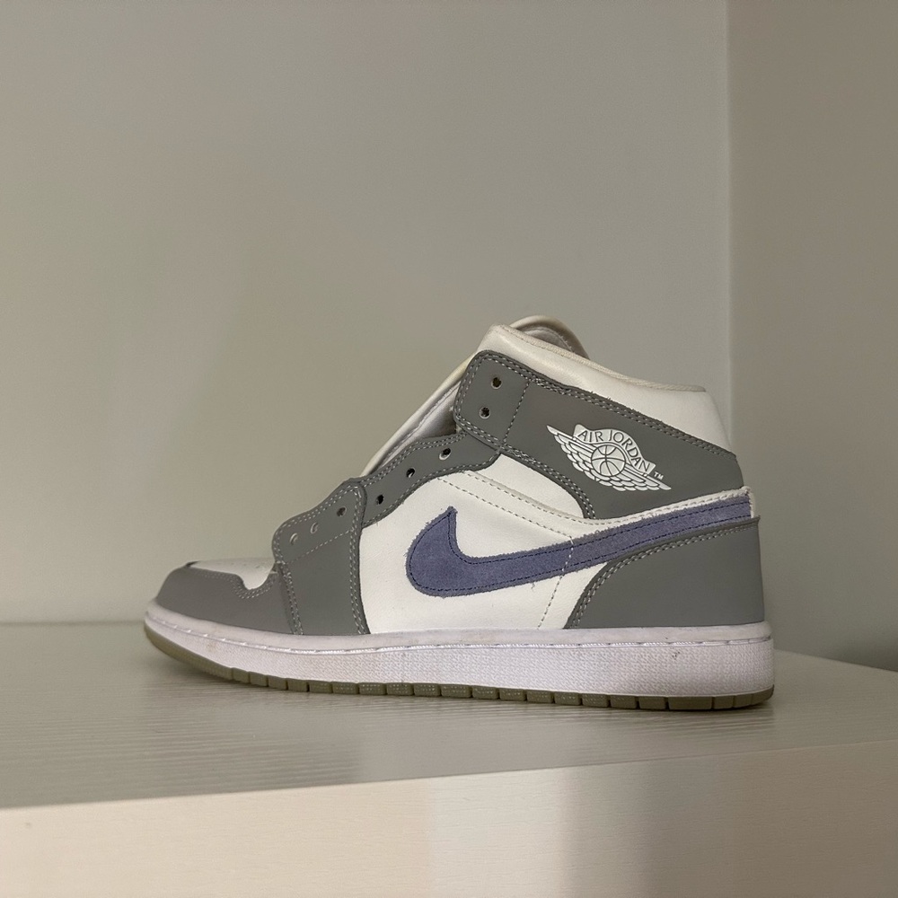 Jordan Women's Sneakers in Gray and White